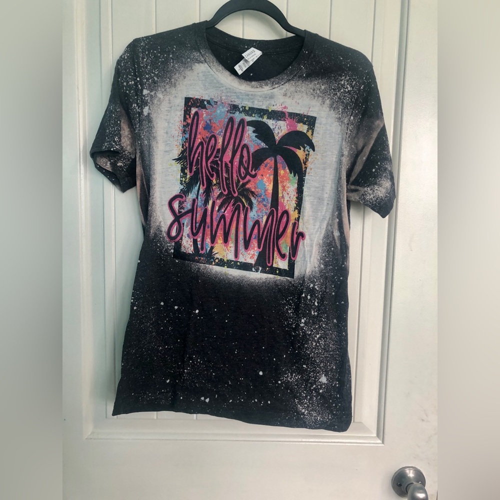 Bella Canvas Hello Summer tee